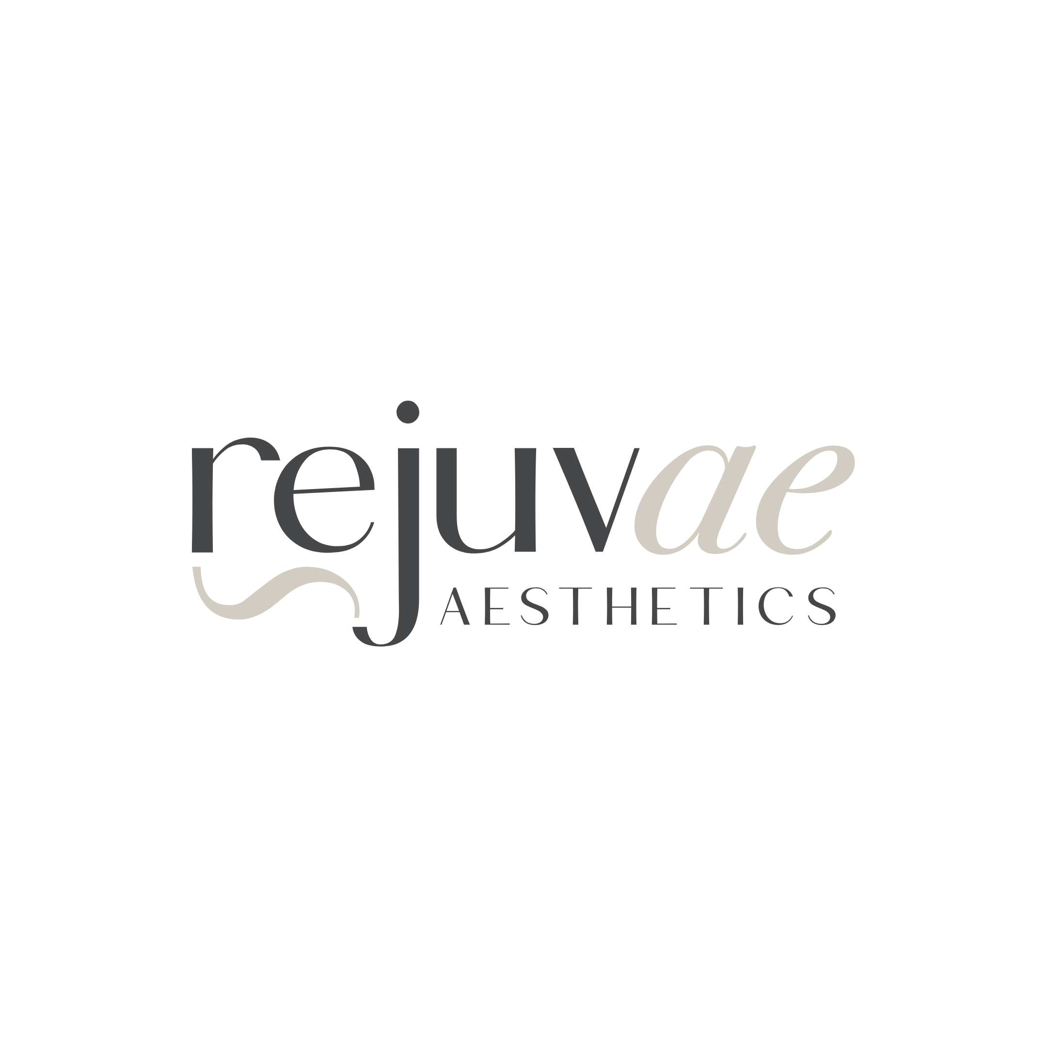 Clean, professional medical spa treatment room with neutral tones at Rejuvae Aesthetics & Wellness in Lake Forest